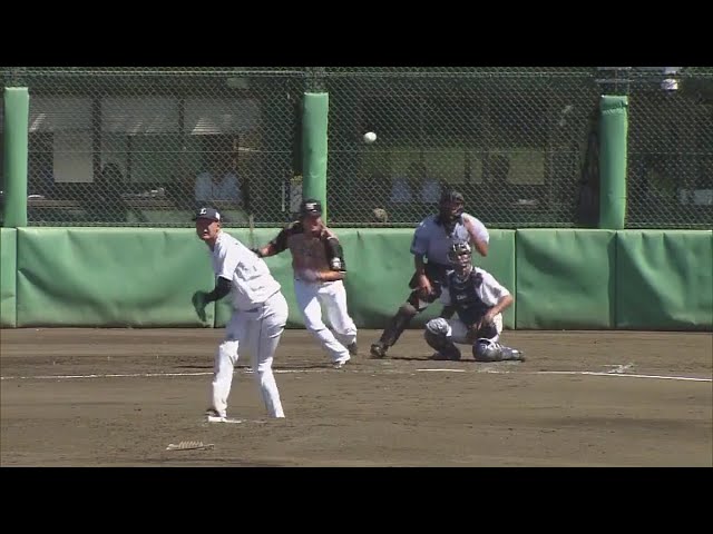 【ファーム】ファイターズ・森山の勝ち越しタイムリー!! 2018/8/22 L-F(ファーム)