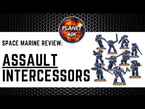 Assault Intercessors - Space Marine Review / Tactics  - 9th Edition - Warhammer 40k