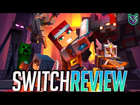 Minecraft Dungeons Switch Review - Diablo³!