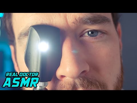 Super Relaxing Real Eye Examination | Lens 1 or 2? Eye Tests, Ultrasound, & More! [Real Doctor ASMR]