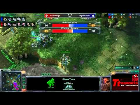 Twitch.tv Invitational - G2 - mTw.Dimaga (Z) v dignitas.Sjow (T)