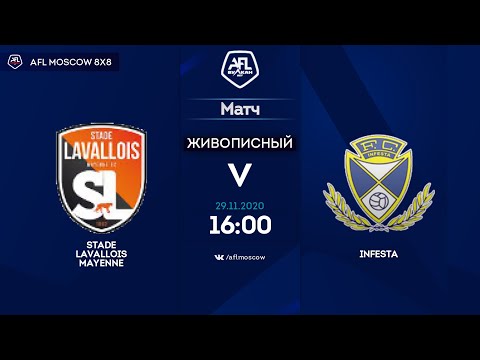 AFL20. France. Ligue 4. Day 11. Stade Lavallois Mayenne - Infesta