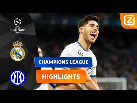 MAGISTRAAL DOELPUNT VAN ASENSIO! 👏🏼 | Real Madrid vs Inter | Champions League 2021/22 | Samenvatting