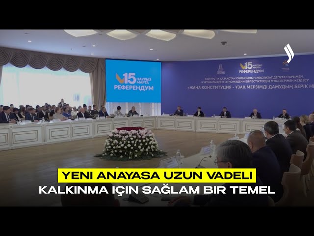 Yeni Anayasa uzun vadeli kalkınma için sağlam bir temel