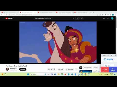 Characters Meets Aladdin - Part 4