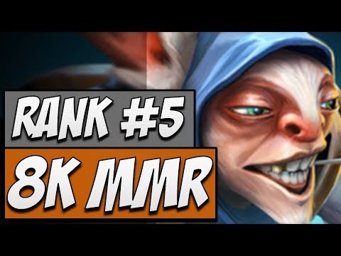 FDG.Ahjit Meepo - 8017 MMR | Dota Gameplay 7.14