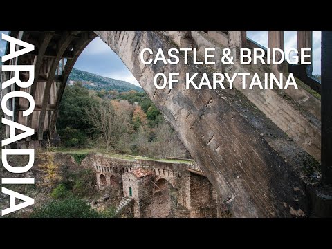 Castle & Bridge Of Karytaina - Arcadia | Greece [4K]