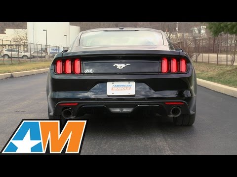 2015-2017 Mustang EcoBoost MBRP Exhaust Sound Clip Street Catback Review & Install