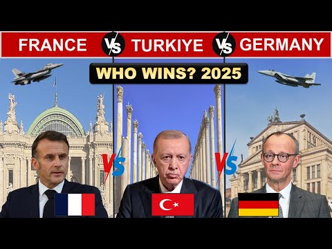 NATO's Inner Circle: France 🇫🇷 vs Turkiye 🇹🇷 vs Germany 🇩🇪 Military Strength Ranked 2025