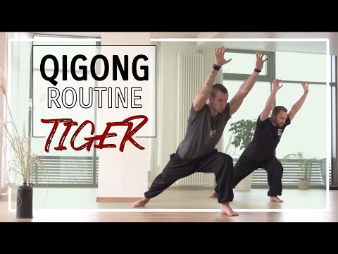 Qigong Routine - Tiger | Stärke deine Kraft und Atmung