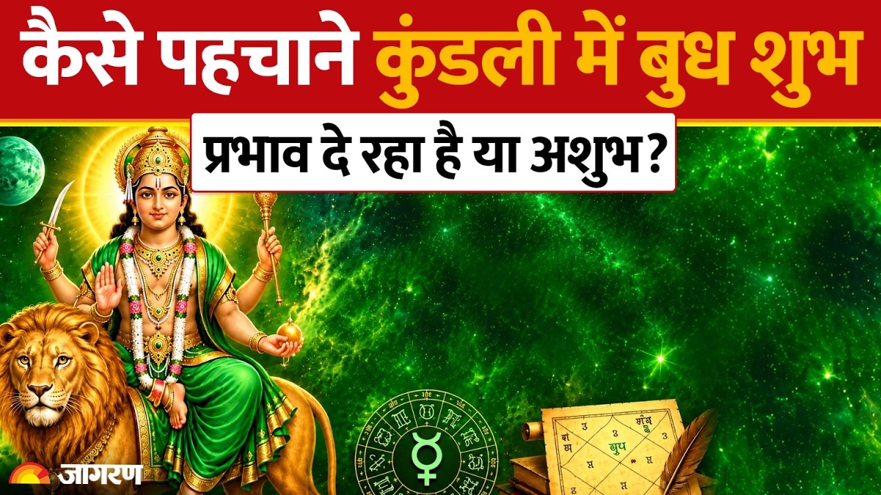 Kundli Me Budh Ke Sanket कैसे पहचानें आपकी कुंडली में बुध शुभ प्रभाव दे रहा है या अशुभ