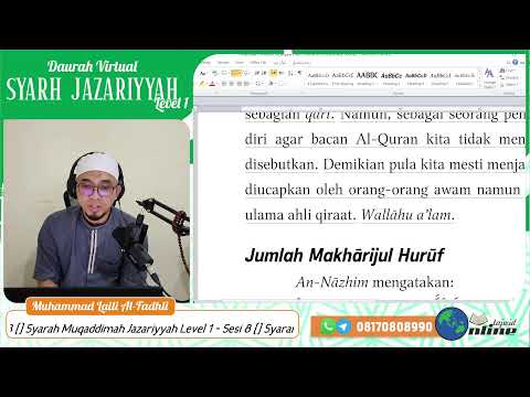 Jazariyyah Level 1 2024 - Sesi 8 - Muhammad Laili Al-Fadhli
