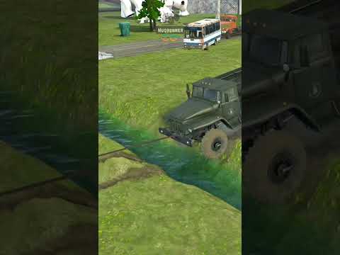 MUDRUNNER SPINTIRES | Epic Challenge Eps 278 | Pickup Truck Pulls Heavy Truck Through River