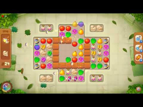 1795 Gardenscapes Hard Level  Прохождение Игры