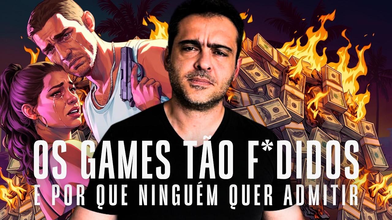 A Indústria dos Games Tá F*dida com GTA 6 (E Ninguém Quer Admitir)