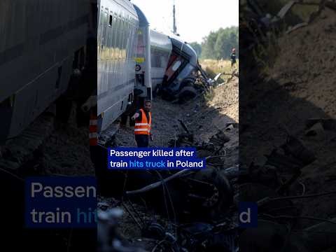 Passenger killed after train hits truck in Poland | DW News