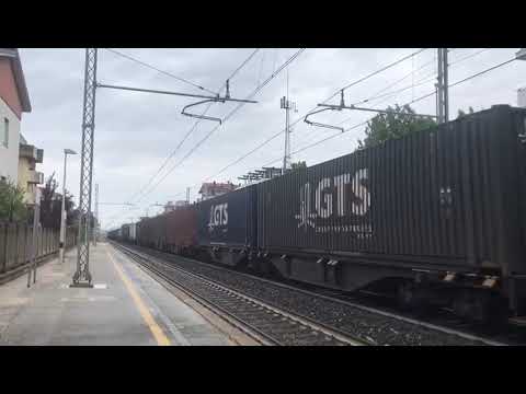 E483 058 “Fellicia” GTS RAIL in transito a Rimini Miramare.