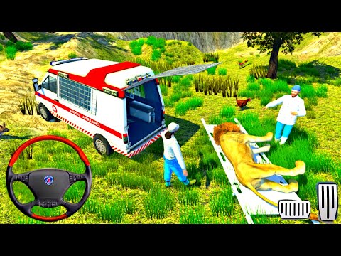 Forest Animal Ambulance Rescue Emergency Simulator - Android Gameplay