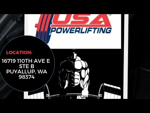 Day 1 - MENS DEADLIFT - USA POWERLIFTING - WA STATE CHAMPIONSHIPS