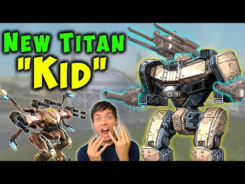 NEW Titan "KID" Revealed & Pantheon Rework Test Server War Robots WR