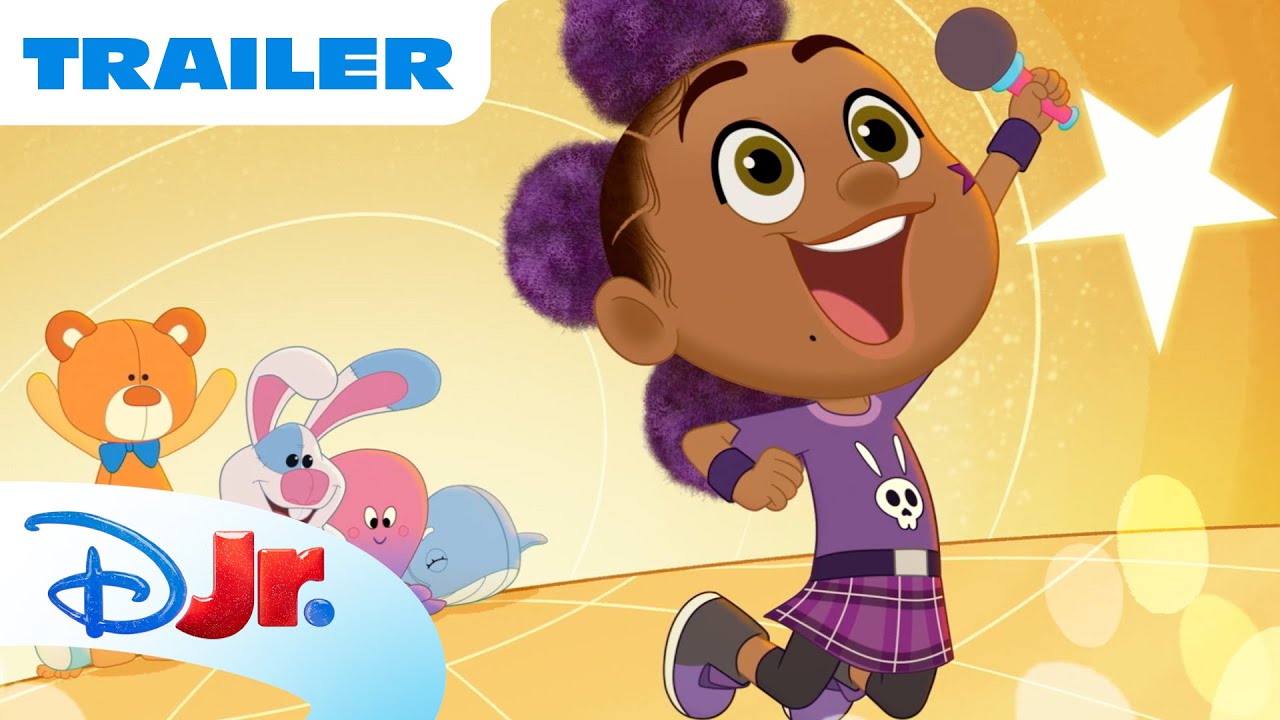 Hey AJ! Official Trailer 🐰🚀 | Meet AJ & Her Magic Imaginations! | @disneyjr - YouTube
