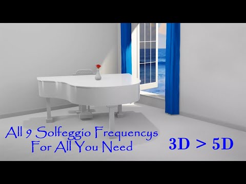 ALL 9 SOLFEGGIO FREQUENCIES FOR ALL YOU NEED | 24/7 | Piano Meditation For Every Day | !! MASSIV !!