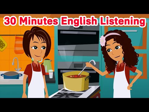 30 Minutes English Listening - Everyday English Conversation Practice