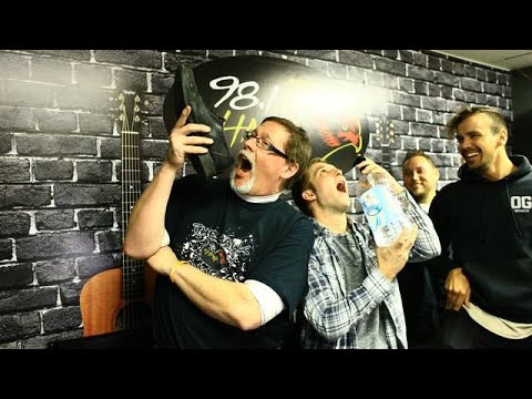 Kolby Oakley Visits 98.1 The Hawk