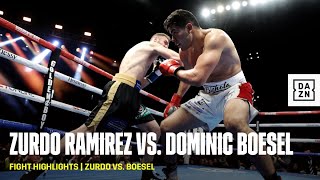 FIGHT HIGHLIGHTS | Zurdo Ramirez vs. Dominic Boesel