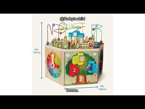 Parents Are Raving About This Wooden Activity Cube — Honest Review Inside.