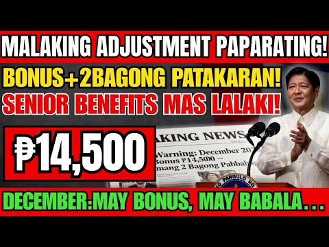 Seniors Warning: December 2025 Pension Bonus ₱14,500 — May Kasamang 2 Bagong Pagbabago!