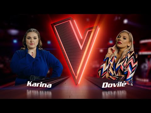Karina vs. Dovilė - Blue Lights | DVIKOVOS | Lietuvos Balsas S10