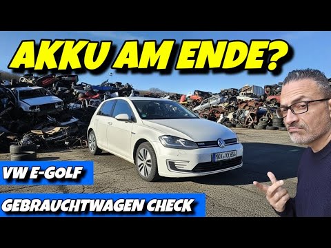 Gebrauchtes E-Auto VW E-Golf im Check! Kosten Risiken - Nützliche Tipps #ev 