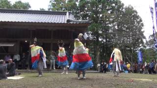 preview picture of video '高知　地吉八幡宮　秋大祭　五ツ鹿踊り　　2012. 11.1 　フルバージョン'