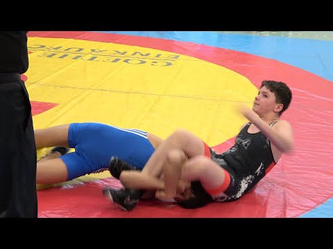 Wrestling / Ringen,  Sparkassenpokal Jena 2025, Freestyle, U14, 57 kg, Baderschneider - Hasanzodeh