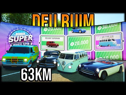 Forza Horizon 4 Online - CORRIDA 63KM a NOITE de ROLETA *deu muito ruim*