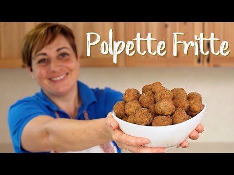 POLPETTE DI CARNE FRITTE Ricetta Facile - Fatto in Casa da Benedetta