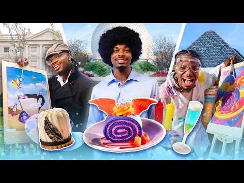 We Painted Our Lunch: First Look at 2026 EPCOT Festival of the Arts Menu