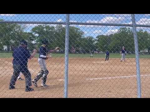 Blake Duddy called in to get the last out and the save in the Spring County tournament. 4 pitch K