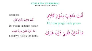 Download lagu KOSA KATA BAHASA ARAB - 'Kasmaran' Versi Cindai (Siti Nurhaliza Cover) By Tiara mp3