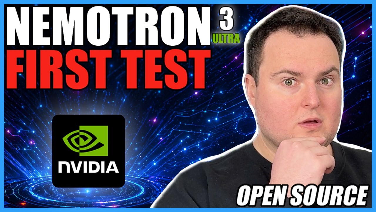 Nemotron 3 ULTRA First Look & Test – NVIDIA’s LARGEST Model Yet!