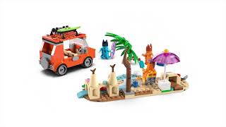 LEGO® Bluey 11202 Bluey a rodinný výlet autem na pláž