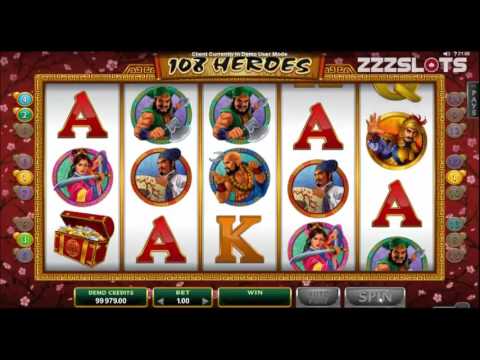 108 Heroes online slot game [ZZZSLOTS]