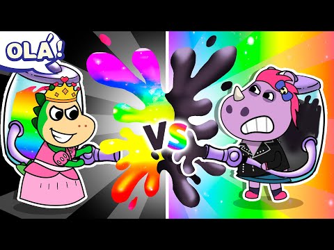 🔥 Vestido Rosa vs. Vestido Preto: A Batalha no Parquinho! 🥇👗 e Outras Histórias para Crianças