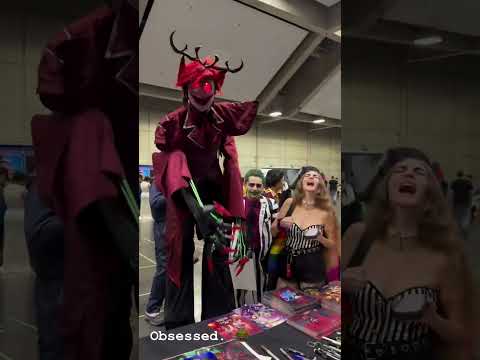 Obsessed Alastor Fan meeting actual Voice Actor