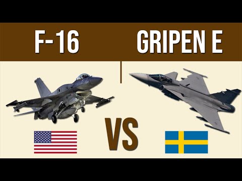 F-16 vs Gripen E - Which would win?