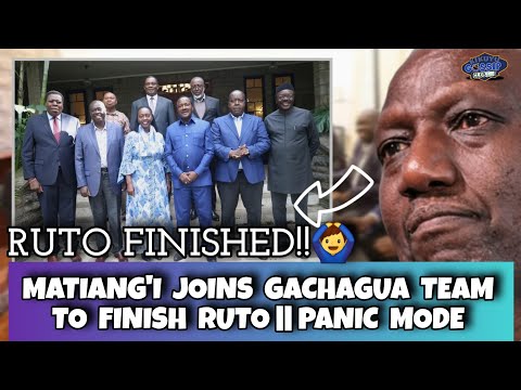 RUTO FINISHED🙆‍♂️ GACHAGUA & MATIANG'I, Kalonzo, Karua, Linturi, JB Muturi UNITE #kikuyugossipclub