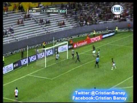 Atlas 1 Colo Colo 3 (Relato Tatan Luchsinger) Copa Libertadores 2015