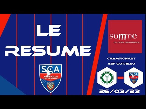 🎥Résumé ASF Outreau🟢⚪️ - SC Abbeville🔴🔵 I 14ème journée Championnat R2