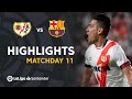 Highlights Rayo Vallecano vs FC Barcelona (1-0)